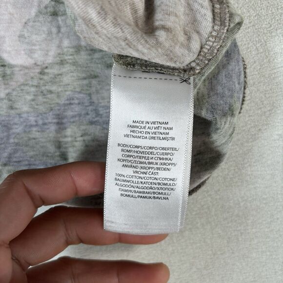 Polo Ralph Lauren T-Shirt Camo Camouflage Mens Medium Custom Slim Fit Green - Picture 4 of 7